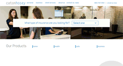Desktop Screenshot of catonhosey.com